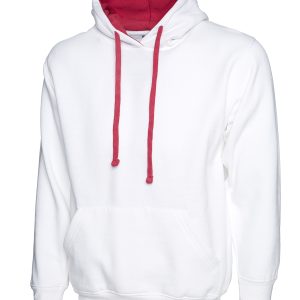 Contrast Hooded Sweatshirt
