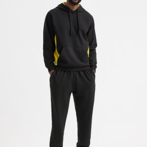 Two Tone Hooded Sweatshirt